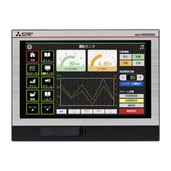 HMI, Wide Format, WVGA, 7 inch, 65k Color, Ethernet, RS-232,RS-422/485, 24VDC, Silver Bezel