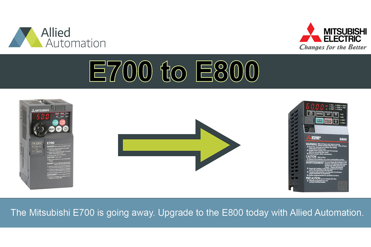 E700 to E800: Upgrade now