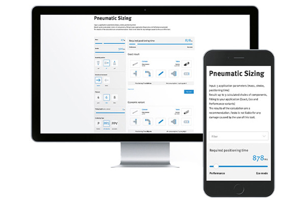 Quick Tip: Online Sizing Tool for Pneumatic Systems