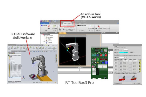 RT-Toolbox3 Robot Simulation