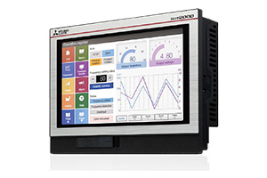 Mitsubishi's GT2107 Wide HMI Improves System Visibility & Performance