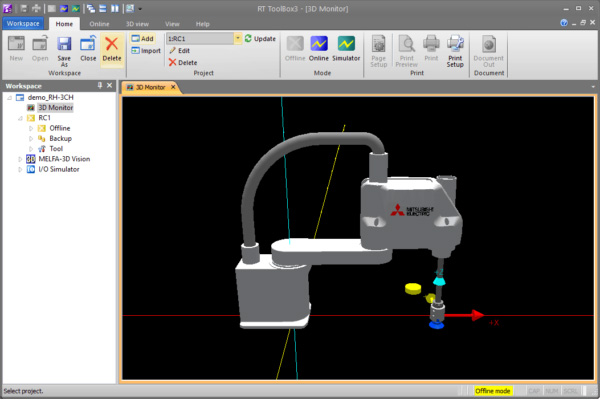 NEW RT-Toolbox3 Robot Software:  No Teach Pendant Required